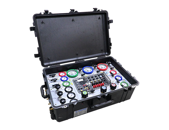 Three diver portable panel, D040